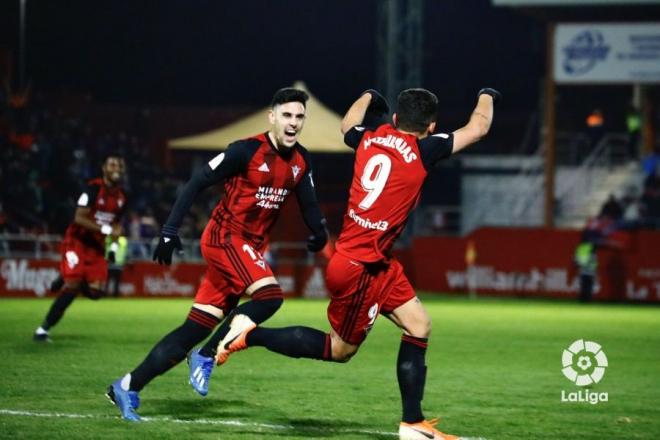 Imágenes del MIrandés-Villarreal (Foto: LaLiga).