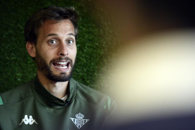 Sergio Canales, durante su entrevista con ElDesmarque (Foto: Kiko Hurtado).