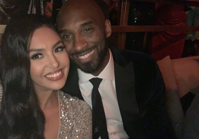 Kobe Bryant y su mujer Vanessa (Fotos: Instagram).