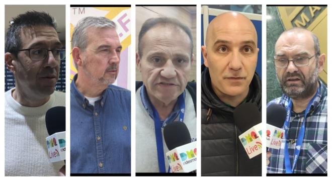 Varios de los periodistas que participaron en la encuesta de ElDesmarque Málaga.