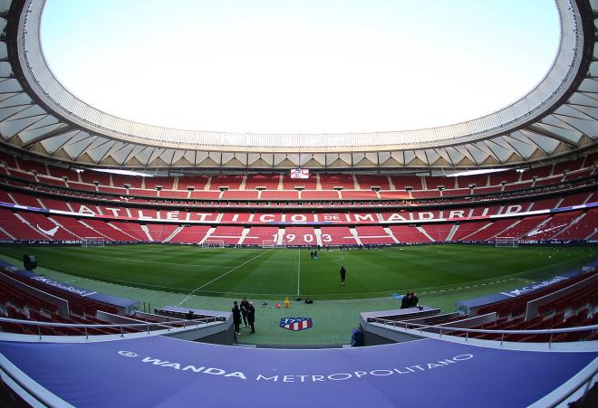 El Atlético de Madrid jugará cinco partidos en un Metropolitano sin público (Foto: ATM).