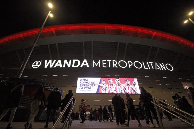 Exteriores del Wanda Metropolitano (Foto: ATM).