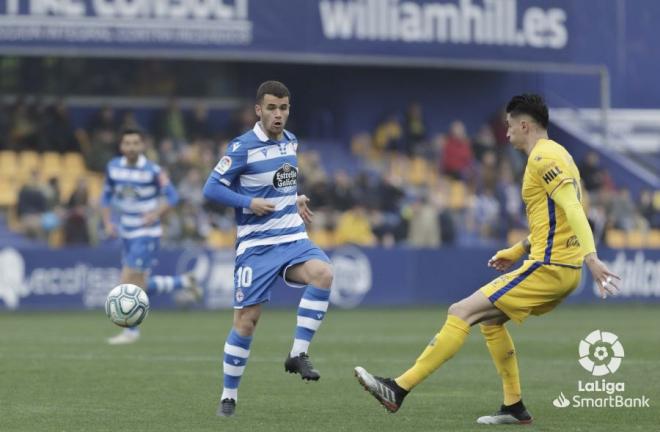 Aketxe, en el Alcorcón-Dépor (Foto: LaLiga).