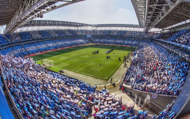 El RCDE Stadium antes del Espanyol-Mallorca.