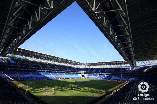 El RCD Espanyol jugará sus partidos en casa a puerta cerrada en el RCDE Stadium (Foto: RCDE).
