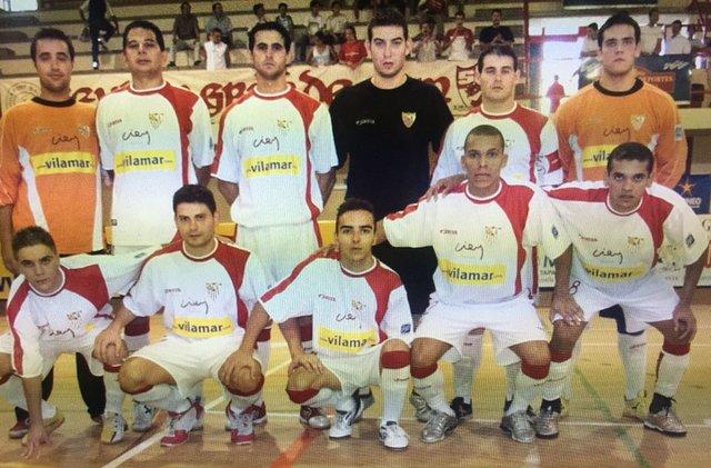 Imagen del Sevilla futsal.