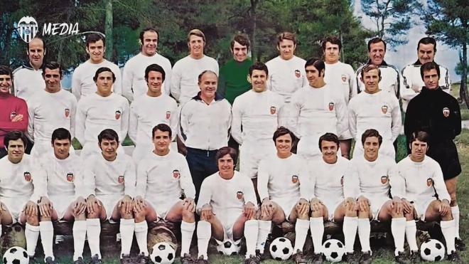 Valencia CF Campeón de Liga de 1970-71 (Foto: Valencia CF)
