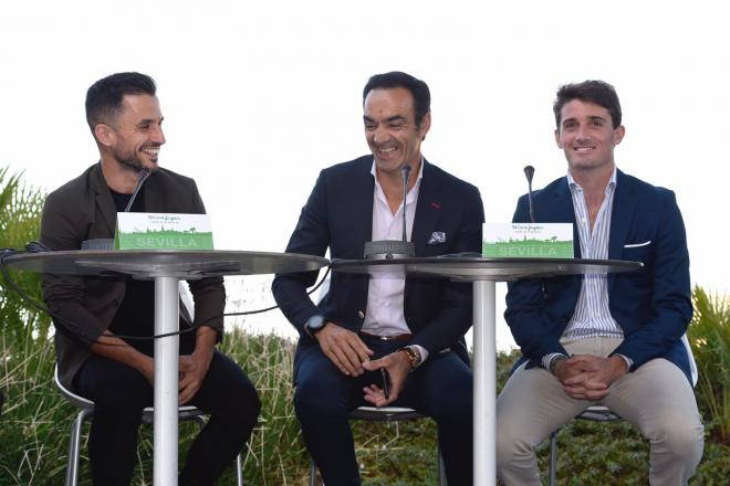 El Cid, junto a Alfonso Cadaval en el evento de El Corte Inglés.