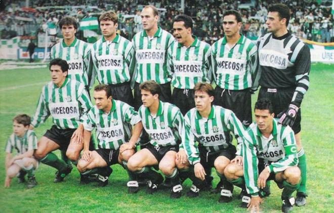 Imagen del Betis de la temporada 93/94.