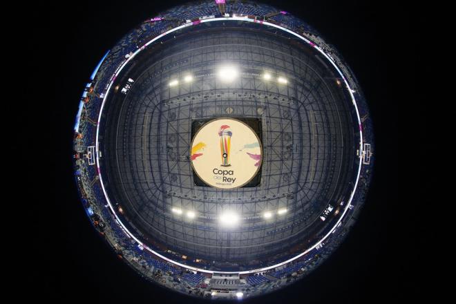 La cúpula del Carpena en Copa del Rey de Málaga 2020.