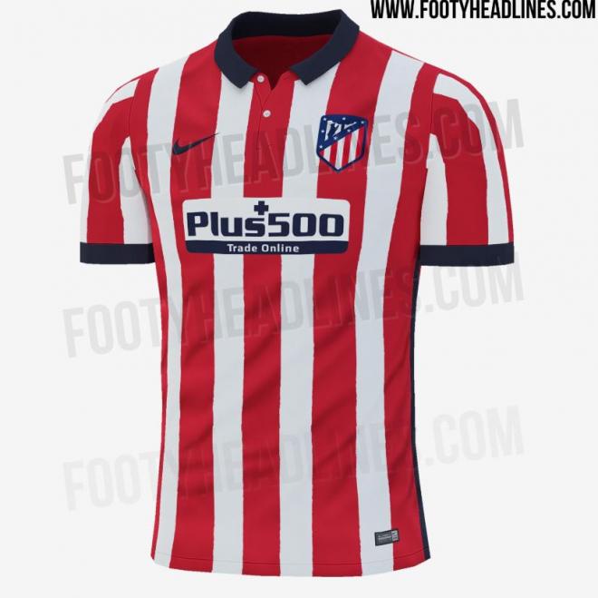 Camiseta del Atlético de Madrid para la temporada 20/21.