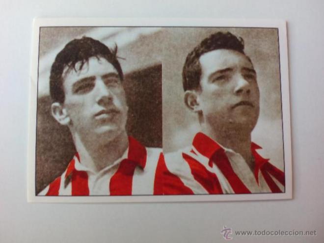 Mauri y Maguregi, juntos para siempre en el recuerdo con 'Los Once Aldeanos' del Athletic club de Bilbao.