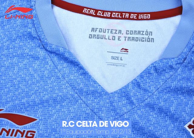 Diseño definitivo de la camiseta del Celta (Foto: Celta de Vigo).