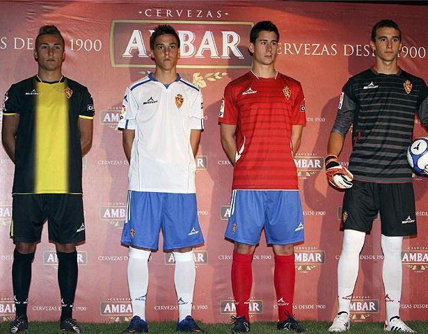 Presentación de las camisetas del Real Zaragoza 2012/13 (Foto: Real Zaragoza).