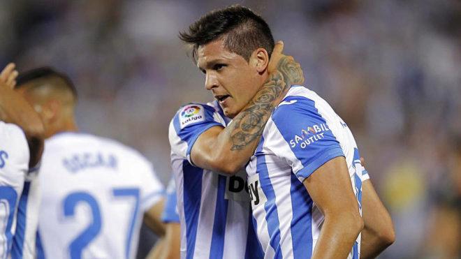 Carillo en un partido con el Leganés (foto:EFE).