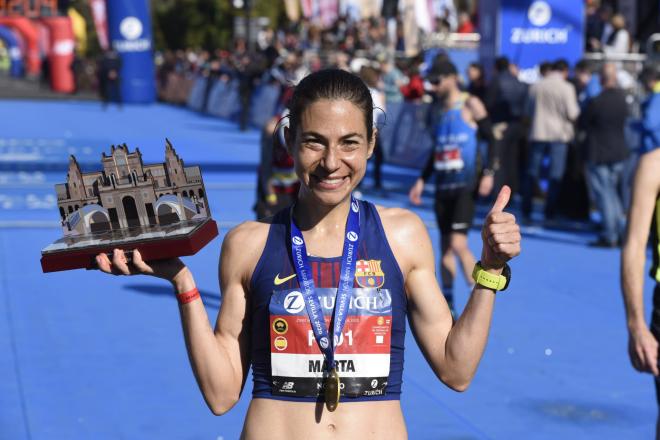 Marta Galimany consigue la mínima olímpica en el Zurich Maratón de Sevilla 2020 (Foto: Kiko Hurt