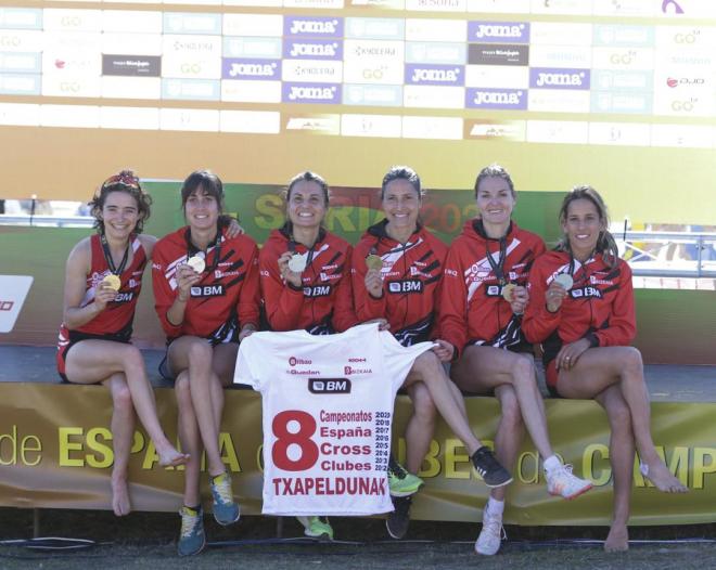 BM Bilbao Atletismo logra su octavo título de campeonas de cross (Foto: María Mentxaka).