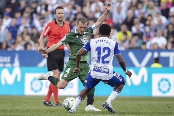 Real Zaragoza - RC Deportivo (Foto: Daniel Marzo). 