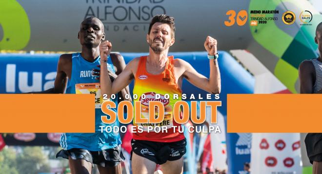 El Medio Maratón Valencia Trinidad Alfonso EDP ha vendido los 20.000 dorsales disponibles para su