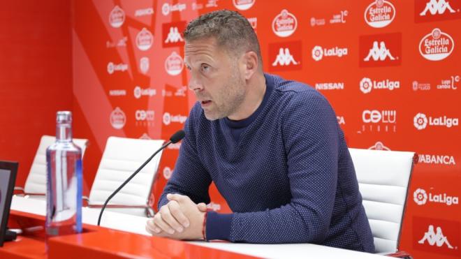 Curro Torres, entrenador del CD Lugo (Foto: CDLugo)