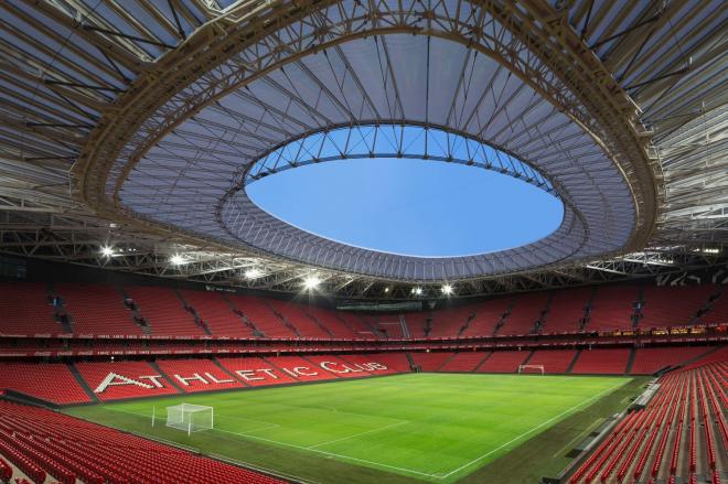 San Mamés acogerá cuatro partidos de la Euro 2020 el próximo verano.