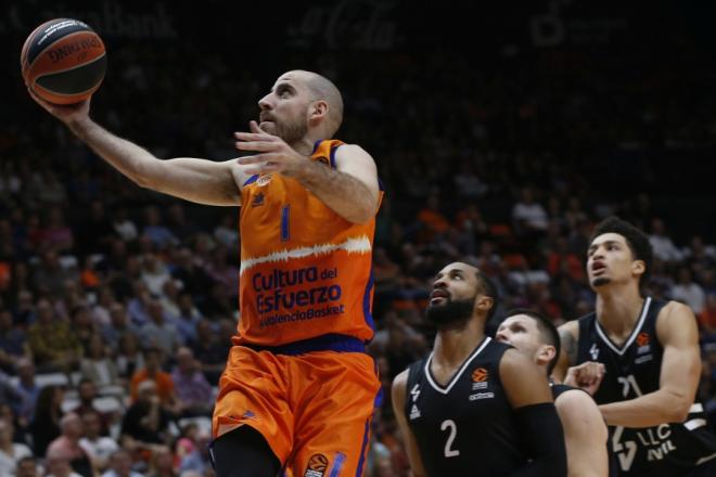 Valencia Basket visita por quinta vez en su historial continental la pista del LDLC ASVEL Villeurba