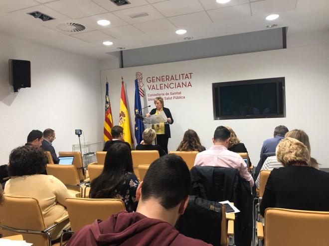 La consellera Ana Barceló informa sobre la última hora del coronavirus