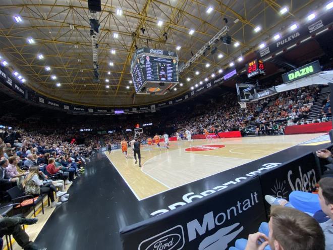 Valencia Basket anunció que su partido sería a puerta abierta