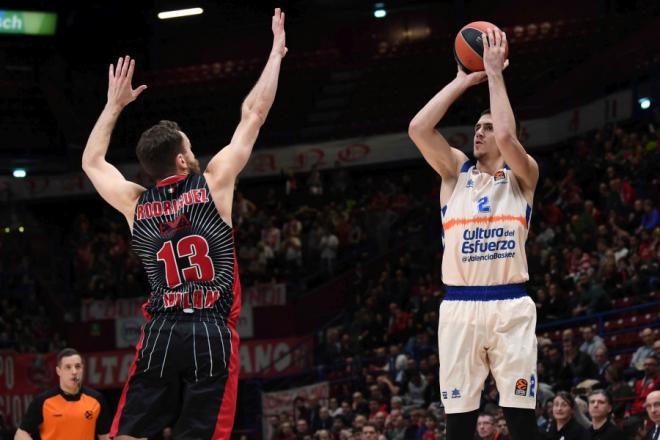 Valencia Basket jugará a puerta abierta contra el Olimpia Milán