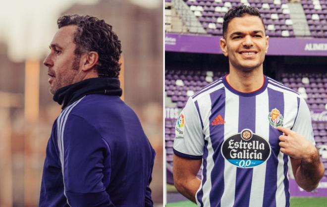 Sergio González y Hatem Ben Arfa, en imágenes recientes (Foto: RealValladolid).