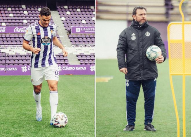 Sergio González y Hatem Ben Arfa, en imágenes recientes (Foto: Real Valladolid).
