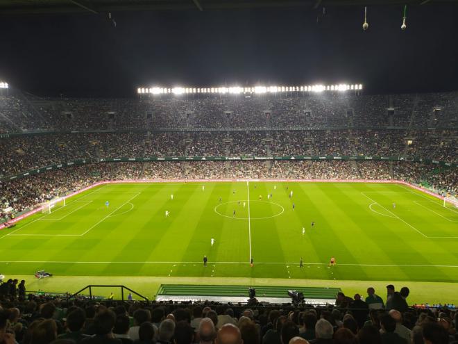 Estadio Benito Villamarín, en el Betis-Real Madrid.