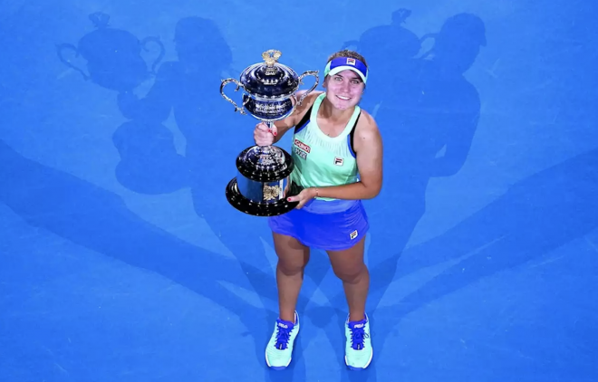 Sofia Kenin, ganadora del Abierto de Australia 2020 (Foto: EFE).