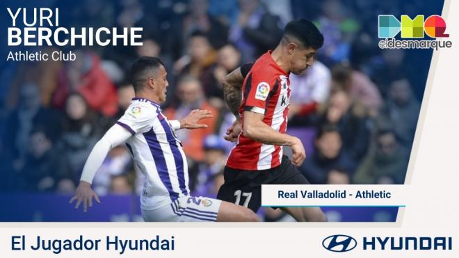 Yuri, jugador Hyundai del Valladolid-Athletic.