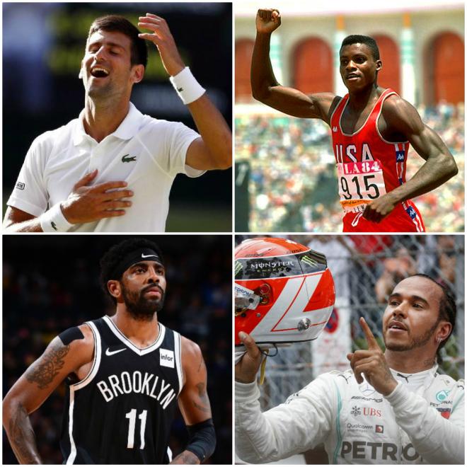 Djokovic, Carl Lewis, Irving o Hamilton, algunos deportistas de élite veganos