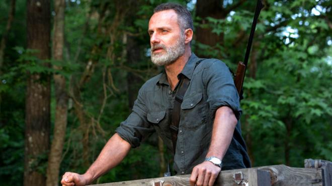 Andrew Lincoln como Rick Grimes en The Walking Dead (Foto: AMC).