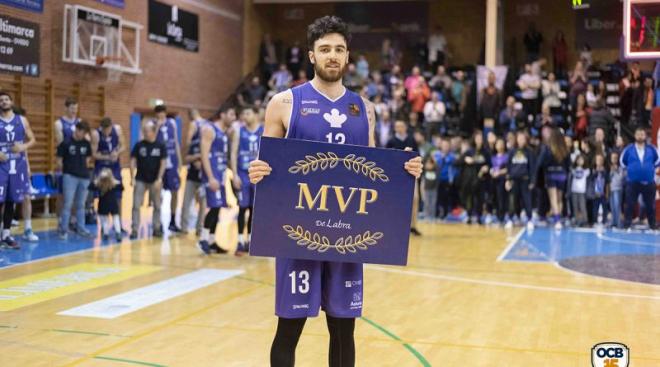 Francis Alonso fue el MVP del último partido (Foto: Oviedo).