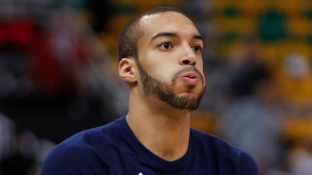 Rudy Gobert, primer infectado de coronavirus en la NBA (foto:EFE).