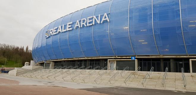 Exteriores del Reale Arena (Foto: DMQ Gipuzkoa).