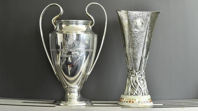 Champions League y Europa League.