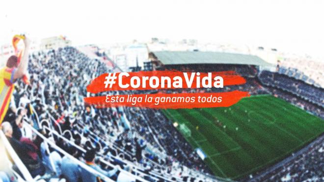 Coronavida, la iniciativa que apoyó la plantilla del Valencia CF y el club contra el coronavirus