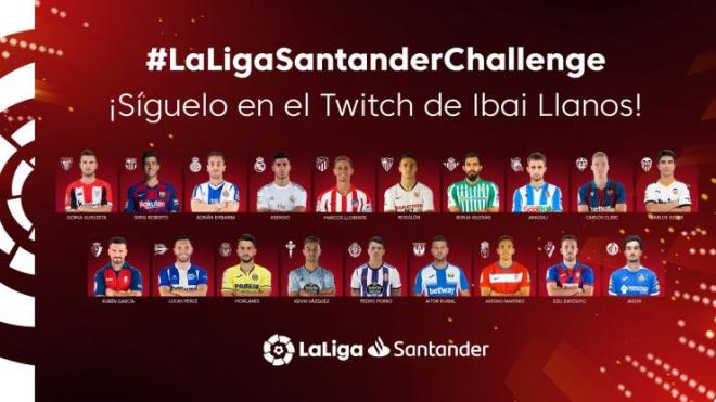 20 equipos y los 20 protagonistas que dirigirán a todos los equipos de LaLiga Challengue.