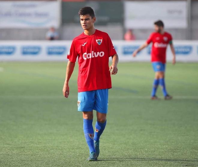 Yelco Alfaya, jugador del Bergantiños afectado por el Covid-19.