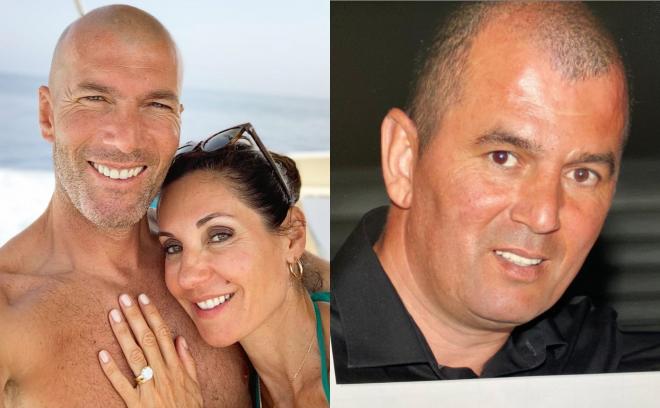 Zidane, su mujer Véronique y su hermano fallecido Farid (Fotos: Instgram).