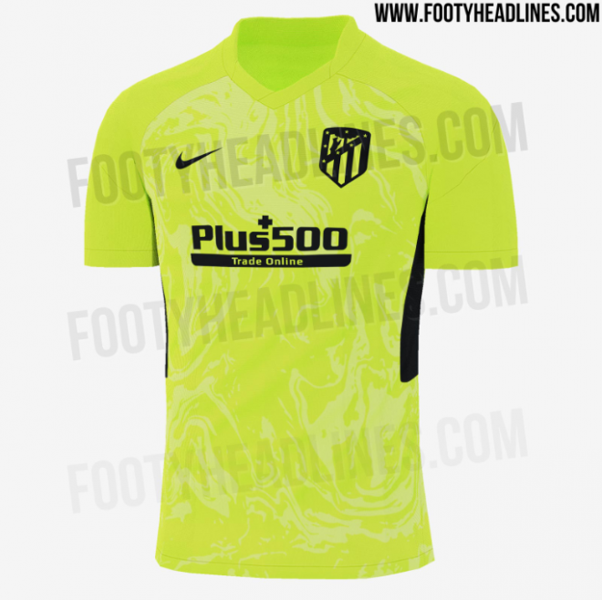 La tercera camiseta del Atlético de Madrid para la temporada 2020-2021 (Imagen: Footy Headlines).