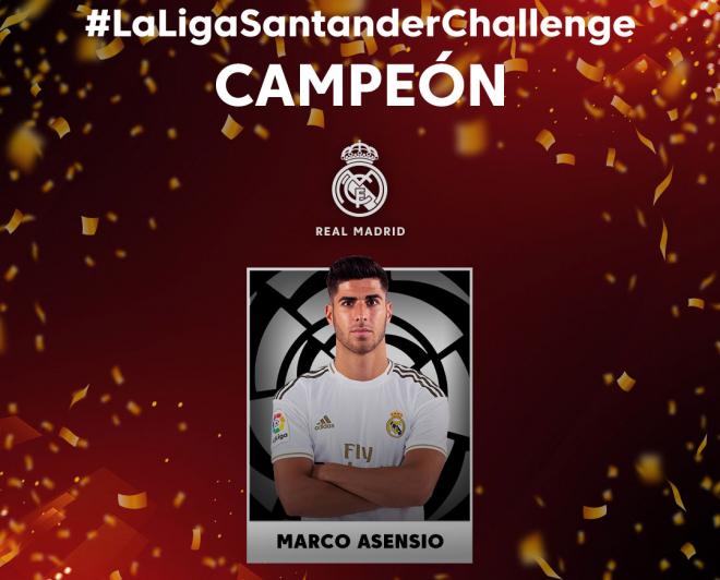 Asensio, jugador del Real Madrid, campeón del torneo FIFA de Ibai Llanos.