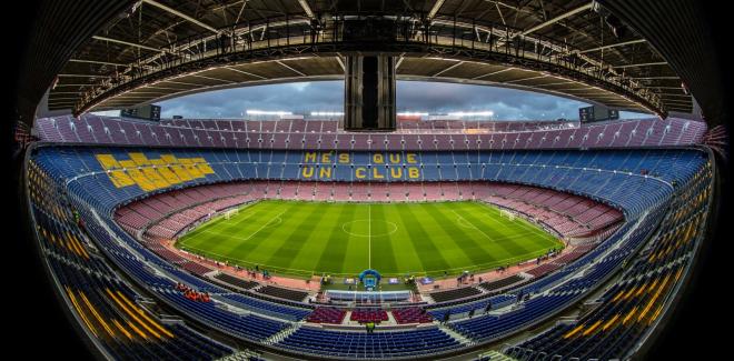 Camp Nou, estadio del FC Barcelona.