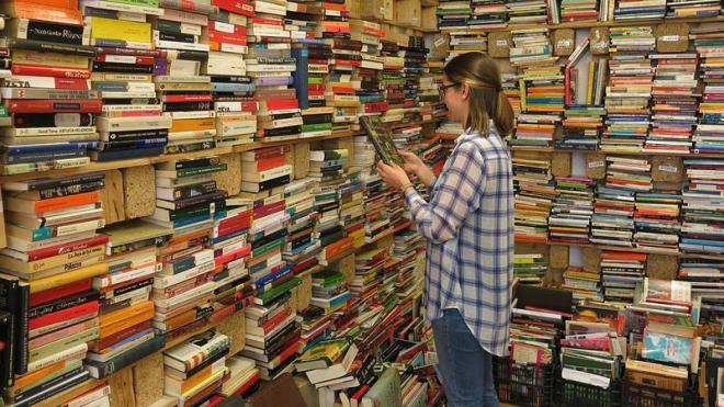 Imagen de una librería.