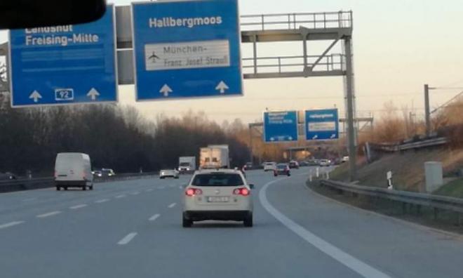 Autopista de Alemania.
