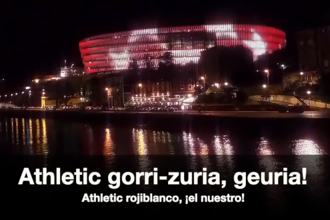 El himno del Athletic, una buena forma de aprender euskera.